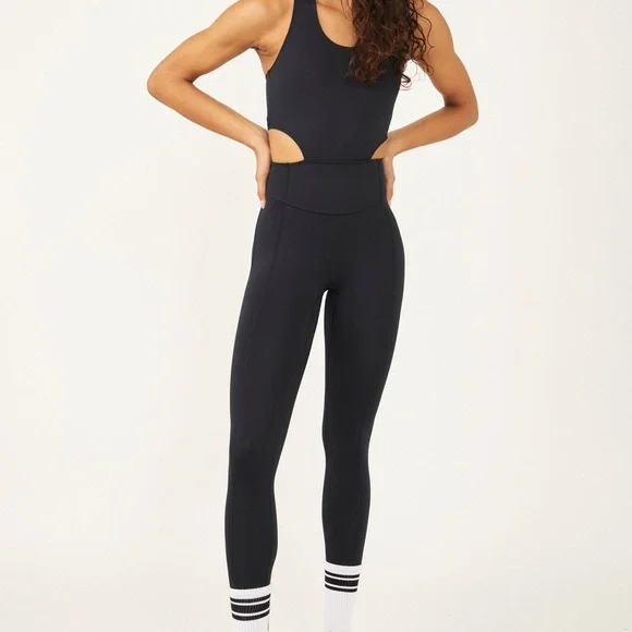 NWT Free People Back It Up Onesie | Black SZ XL - Picture 6 of 13